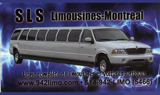 sls limousines montreal